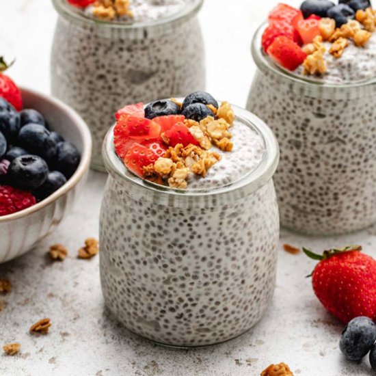 Yogurt Chia Seed Pudding