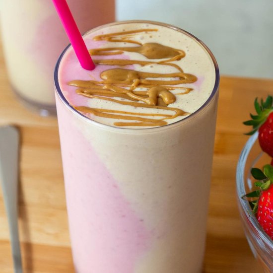 Peanut Butter and Jelly Smoothie