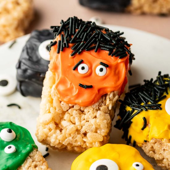 Halloween Rice Krispie Treats
