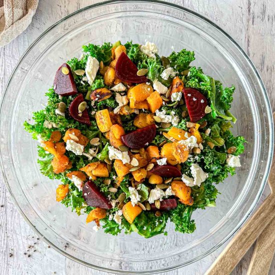 Butternut Squash Feta Salad