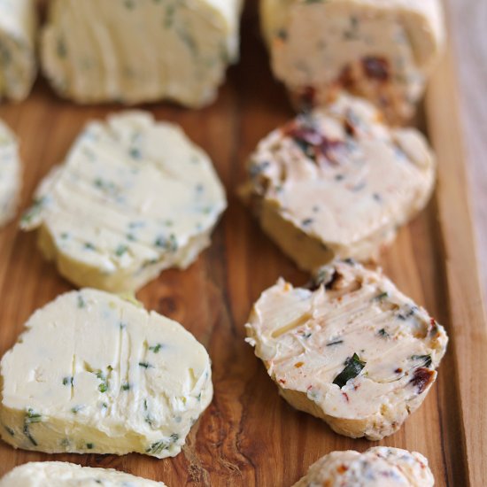 Vegan compound butter