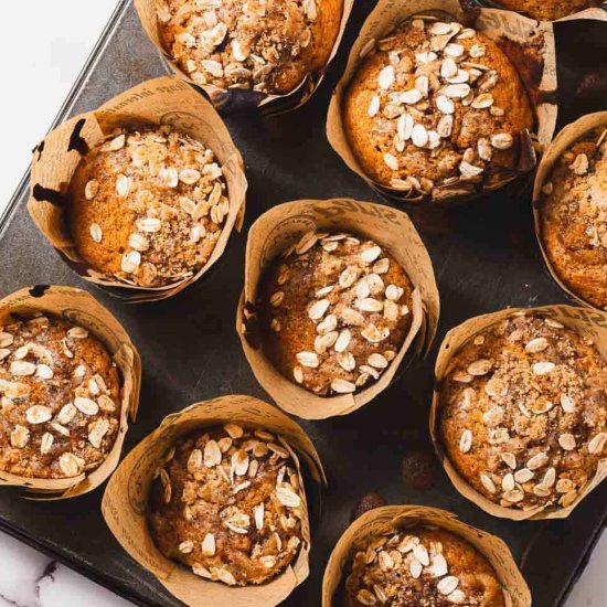 Gluten-Free Pumpkin Spice Muffins