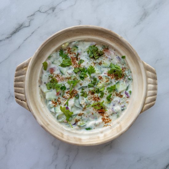 Mixed Vegetable Raita