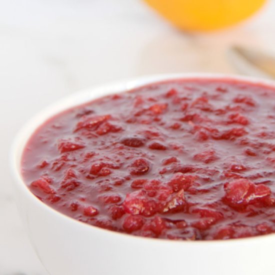 Fresh Cranberry Sauce