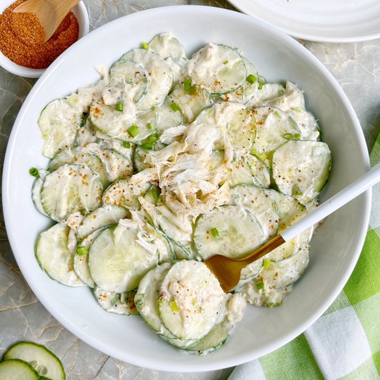 Chesapeake Cucumber Salad