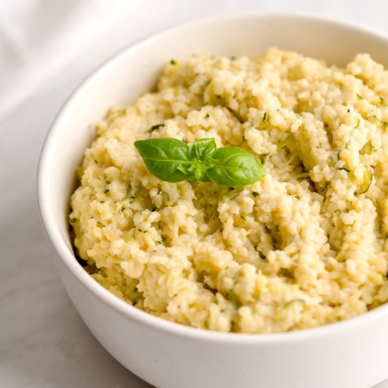 One-Pot Creamy Zucchini Pastina