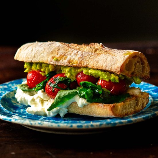 Ultimate Burrata Sandwich