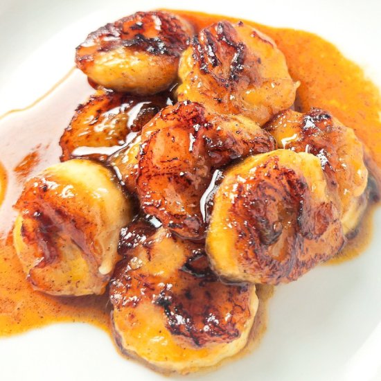 Pan Fried Bananas