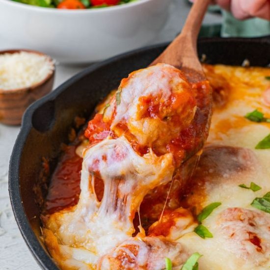 Chicken Parmesan Meatballs
