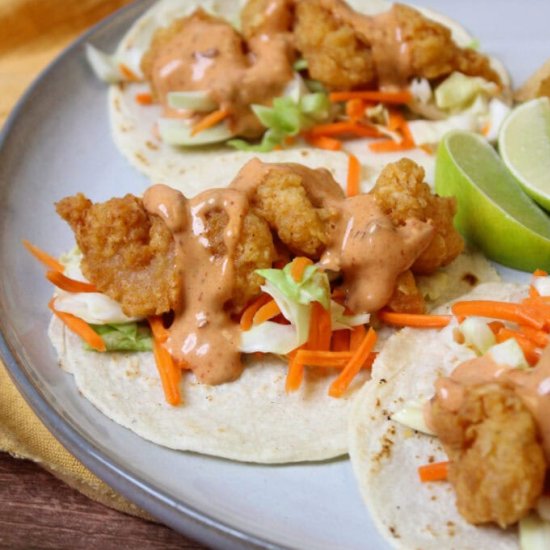 Fried Shrimp Tacos