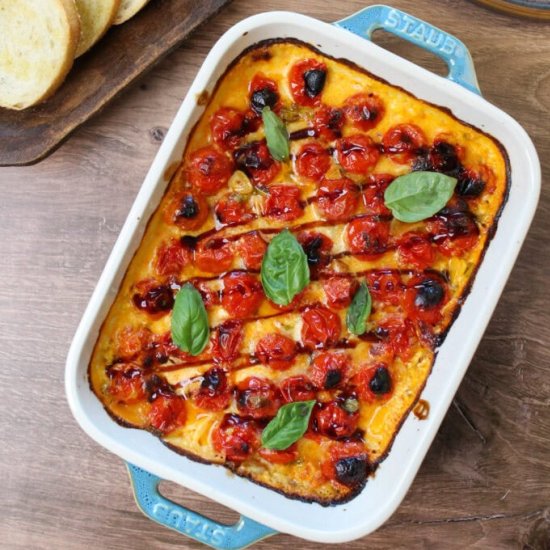 Baked Bruschetta Dip