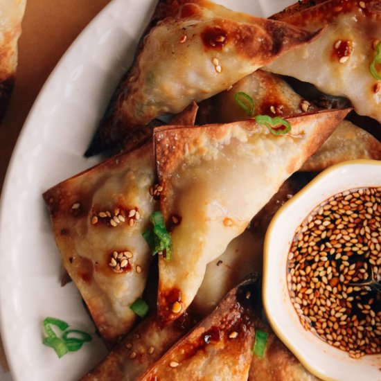 Air Fried Pork Wontons