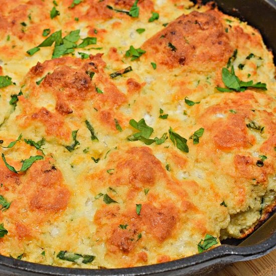 Herbed Cottage Cheese Biscuits