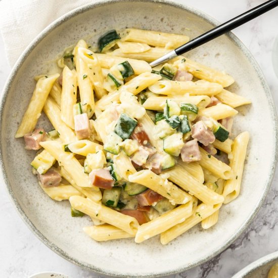 Creamy Zucchini Pasta