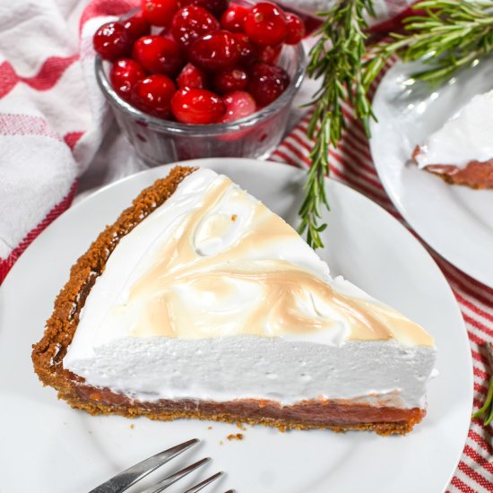 Cranberry Curd Tart