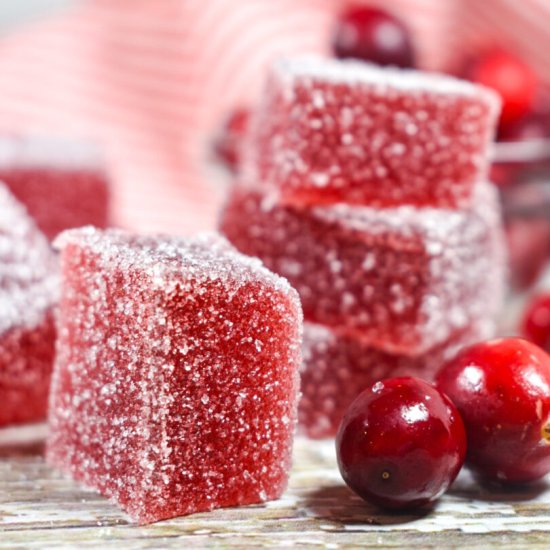 Cranberry Jelly Candy