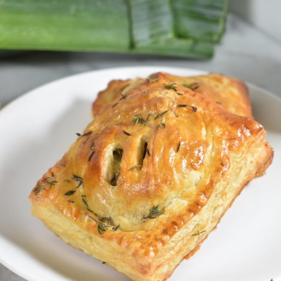 Leek and Blue Cheese Hand Pies