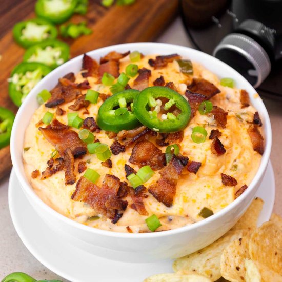 Crockpot Jalapeño Popper Dip
