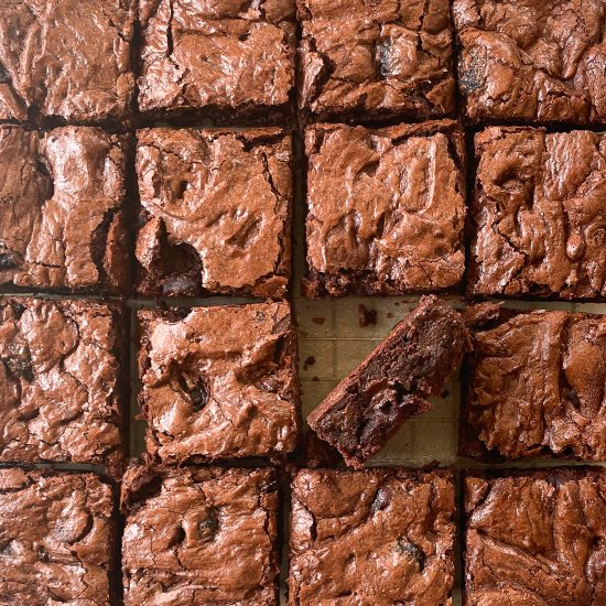 Cherry Chocolate Brownies