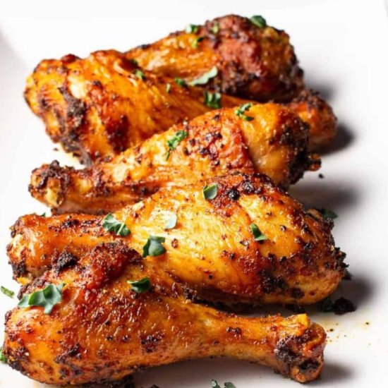 Crispy Air Fried Chicken Legs