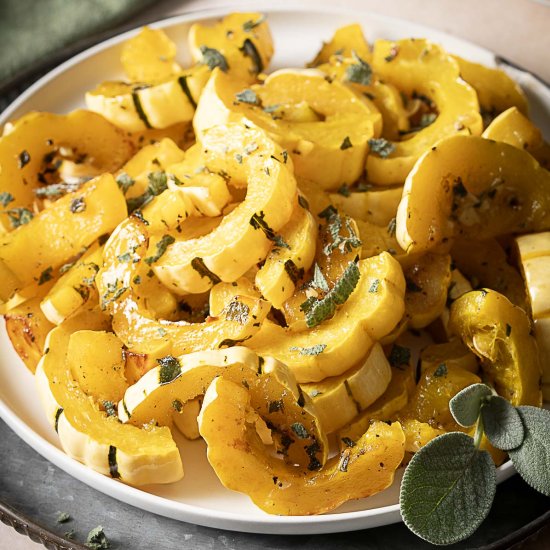 Roasted Delicata Squash