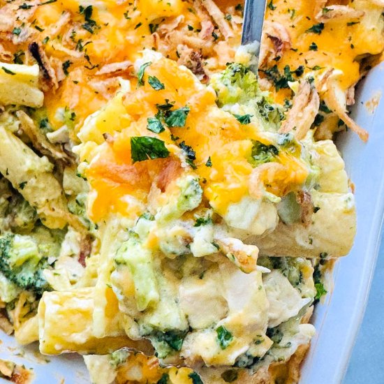 Chicken Broccoli Pasta Casserole