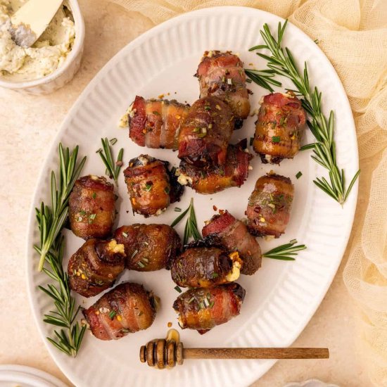 Bacon Wrapped Dates