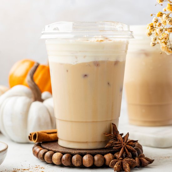 Iced Pumpkin Cream Chai