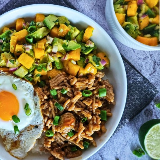 Easy Teriyaki Chicken Bowl