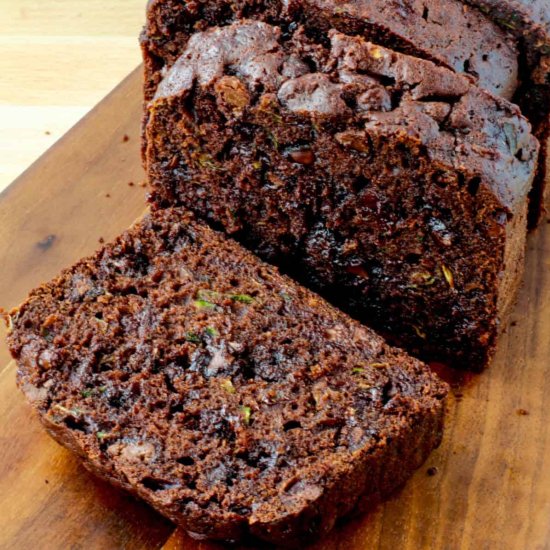 Double Chocolate Zucchini Bread