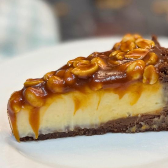 Peanut Butter Caramel Cheesecake