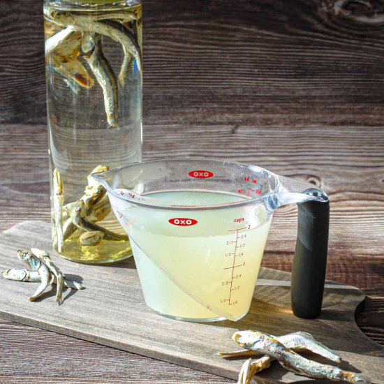 Niboshi Dashi (Iriko Anchovy Broth)