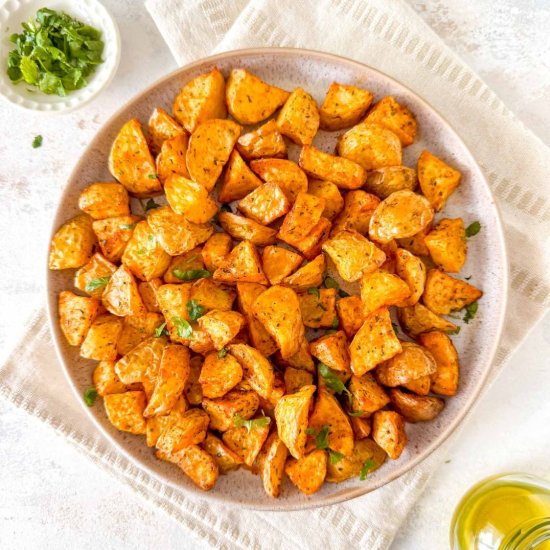 Air Fryer Diced Potatoes