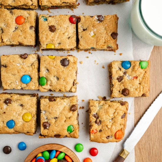Monster Cookie Bars