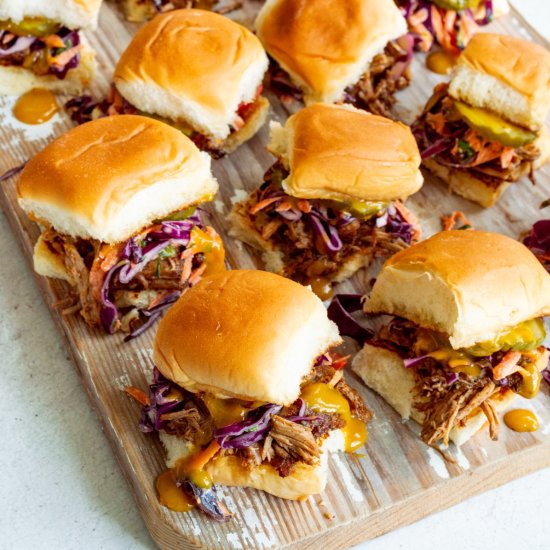 BBQ Pulled Pork Sliders