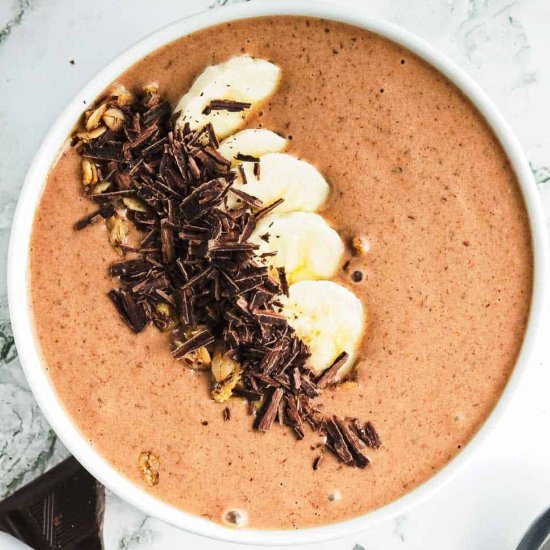 Chocolate Peanut Butter Smoothie
