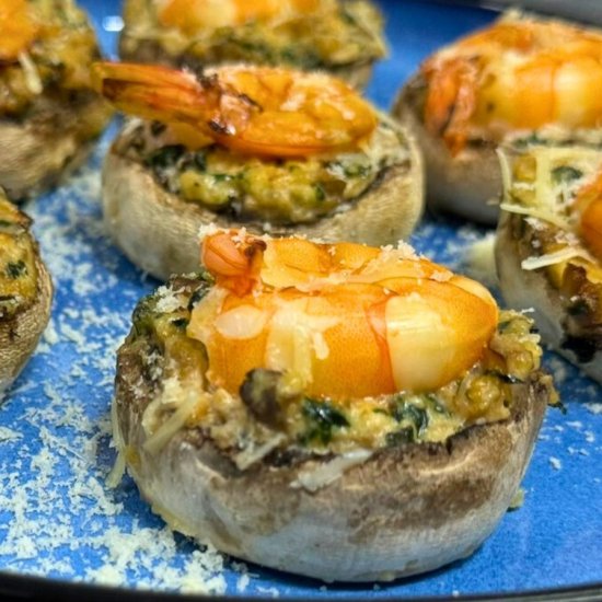 Shrimp Stuffed Mushrooms