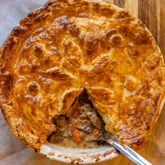 Leftover Turkey Pot Pie