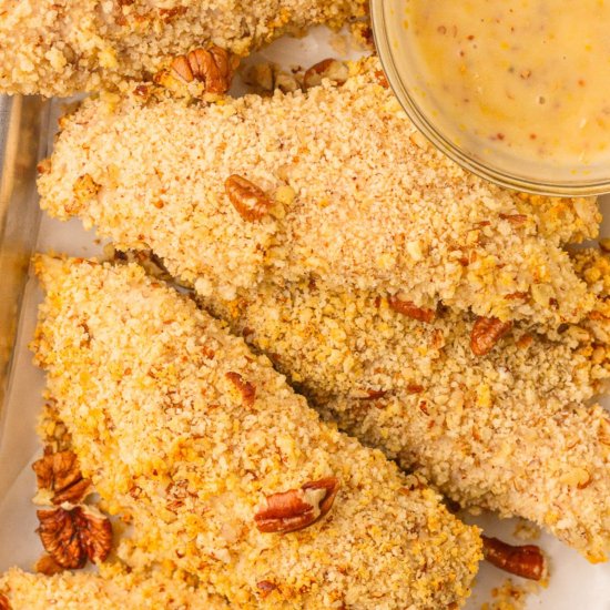 Pecan Crusted Chicken Tenders