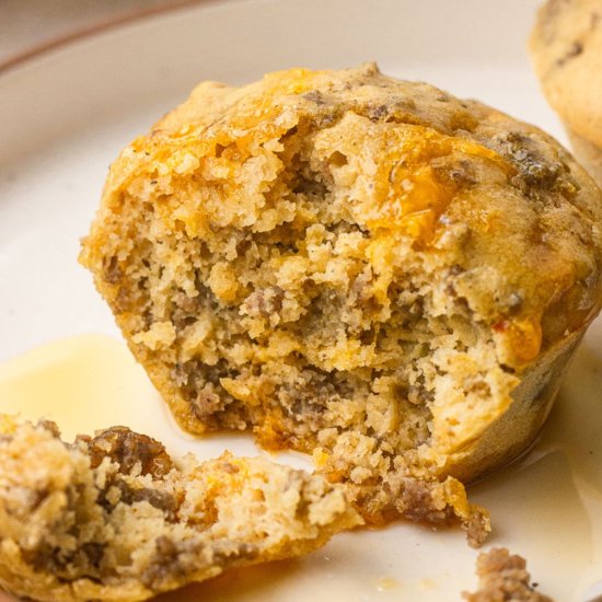 Pancake Sausage Muffins