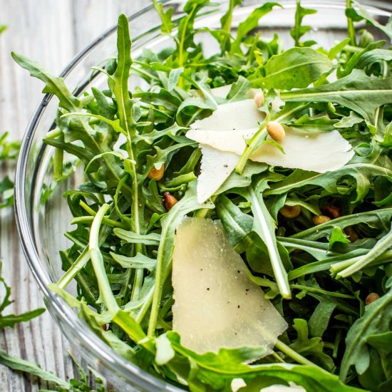 Arugula Salad with Parmigiano