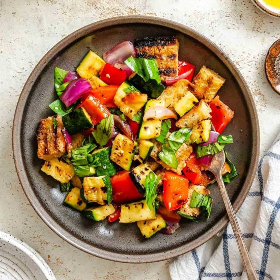 Grilled Vegetable Panzanella