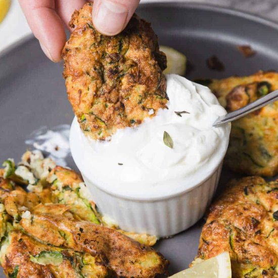 Dill Zucchini Fritters