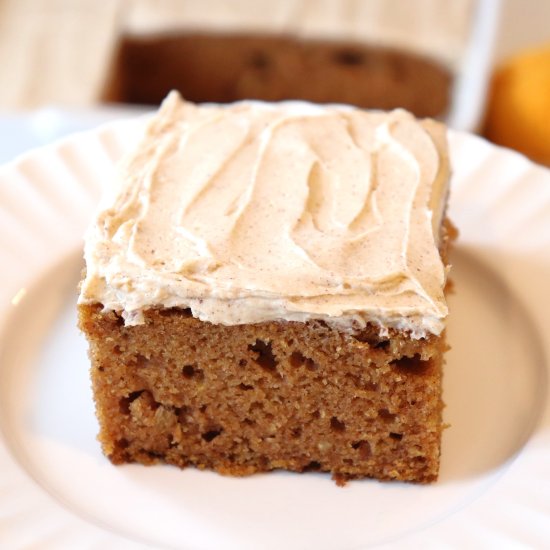 Einkorn Pumpkin Cake