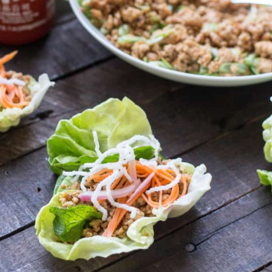 Chicken Lettuce Wraps