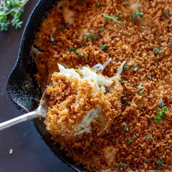 Fennel + Onion Gratin