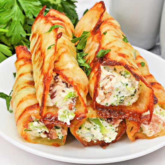 Broccoli & Bacon Roll Ups