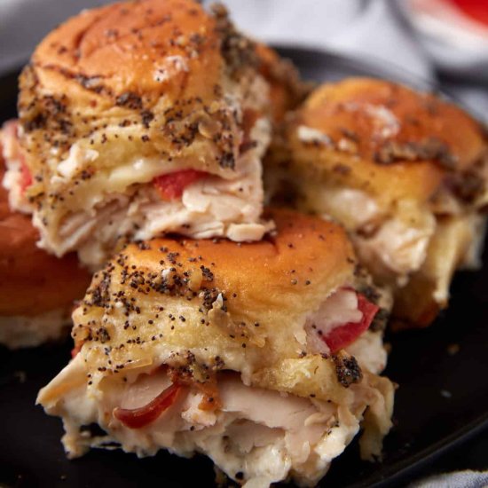 Kentucky Hot Brown Sliders