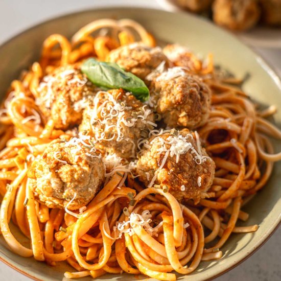 Quick Air Fryer Turkey Meatballs