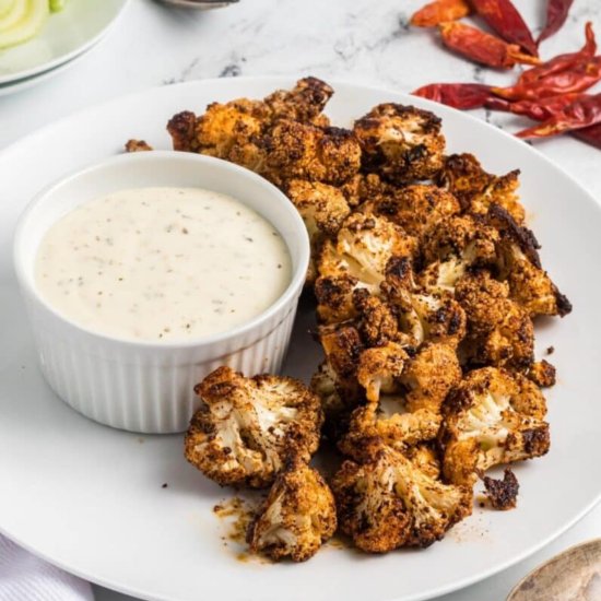 Spicy Roasted Cauliflower
